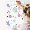 Tapeta Spadające Gwiazdy I Planety