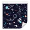 Tapeta Do Pokoju Chłopca Planety Kosmos Gwiazdy