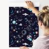 Tapeta Do Pokoju Chłopca Planety Kosmos Gwiazdy