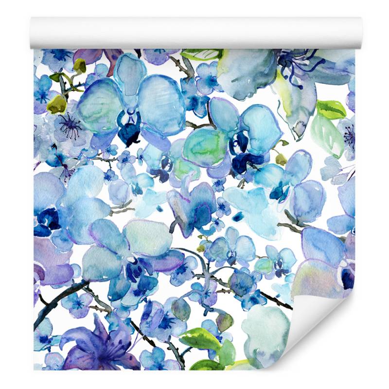 Tapeta Malowane Akwarelą Orchidee