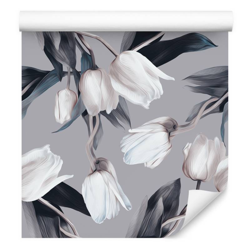 Tapeta Malowane Tulipany