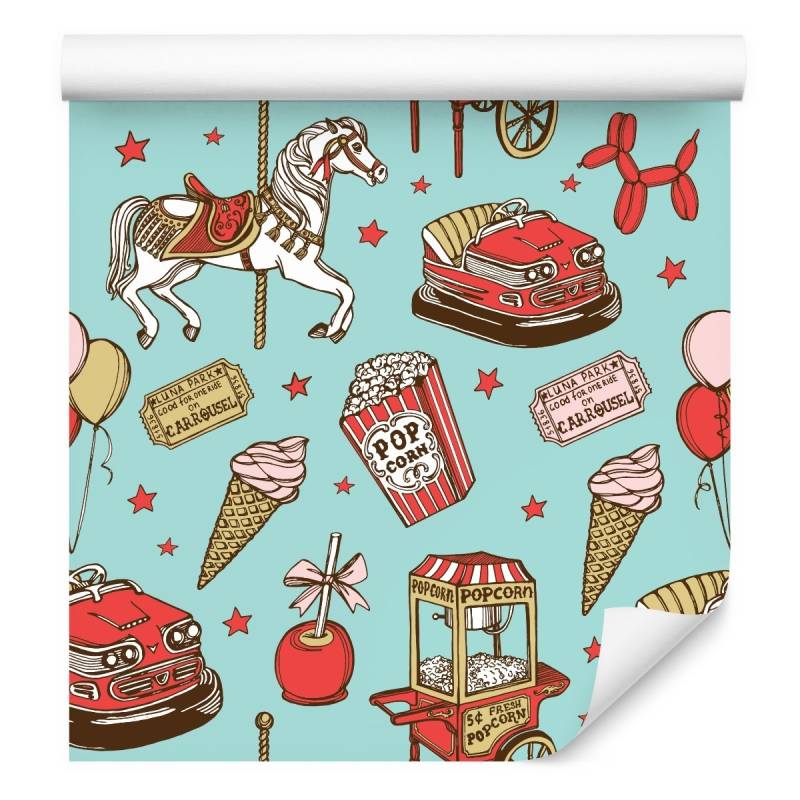 Tapeta Park Rozrywki Vintage