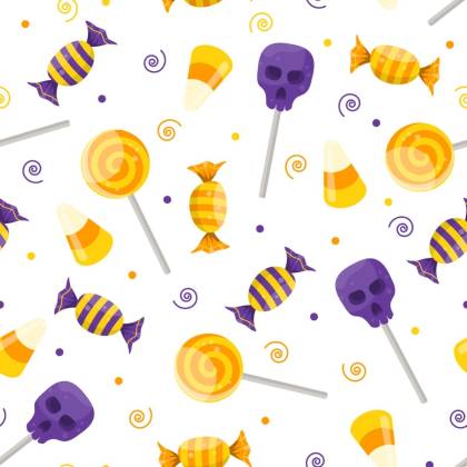 Tapeta Słodycze Na Halloween