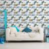 Tapeta Samoloty Retro Z Chmurami