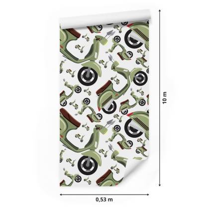 Tapeta Skutery Vintage