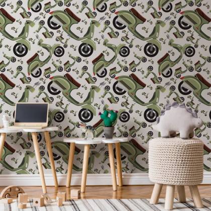 Tapeta Skutery Vintage