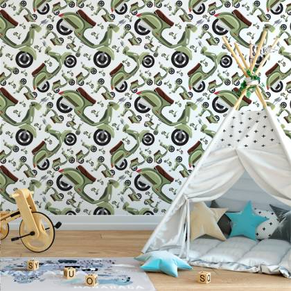 Tapeta Skutery Vintage