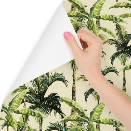 Tapeta Zieleń Palmy Liście Natura Przyroda Biuro