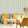 Tapeta Geometryczny Wzór W Stylu Retro