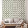 Tapeta Geometryczny Wzór W Stylu Retro