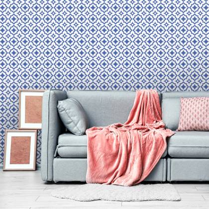 Tapeta Abstrakcyjne Ornamenty W Stylu Retro
