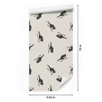 Tapeta Minimalistyczne Helikoptery
