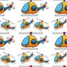 Tapeta Bajkowe Zabawkowe Helikoptery
