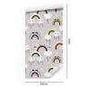 Tapeta Dla Dzieci - Szczęśliwe Kolorowe Tęcze I Chmurki
