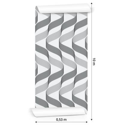 Tapeta Geometryczna - Nowoczesne Fale