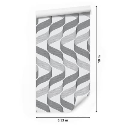 Tapeta Geometryczna - Nowoczesne Fale