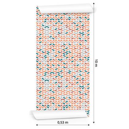 Tapeta Kolorowe Geometryczne Wzory