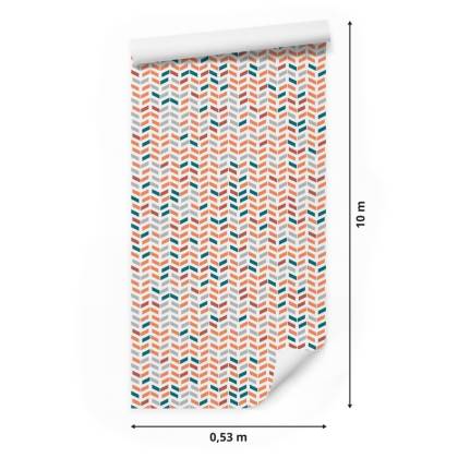Tapeta Kolorowe Geometryczne Wzory