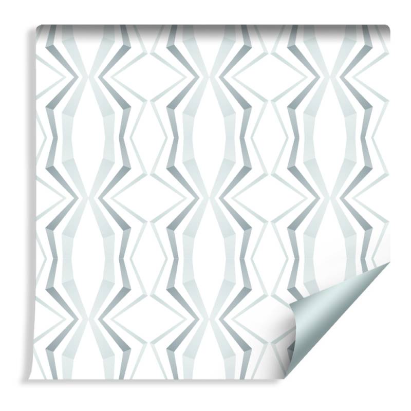 Tapeta Nowoczesne Geometryczne Wzory - Efekt 3D