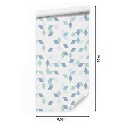 Tapeta Kolorowy Wzór Geometryczny