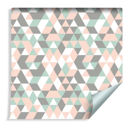 Tapeta Geometryczna - Kolorowe