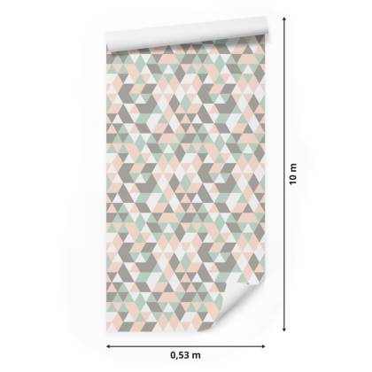 Tapeta Geometryczna - Kolorowe
