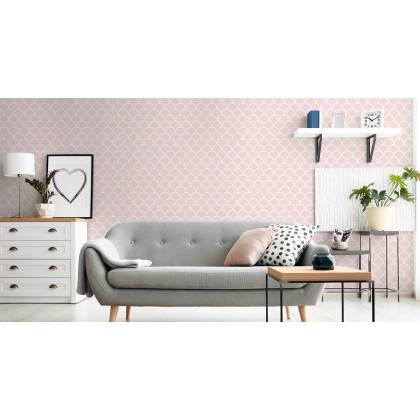 Tapeta Geometryczna Modne Ozdobne Wzory Do Salonu
