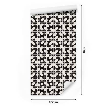 Tapeta Modernistyczny Wzór Geometryczny