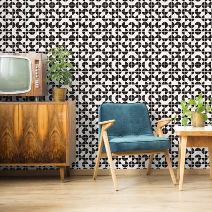 Tapeta Modernistyczny Wzór Geometryczny