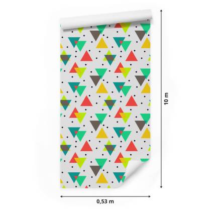 Tapeta Geometryczna - Kolorowe