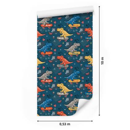 Tapeta Krokodyle, Deskorolki, Do Pokoju Dziecka