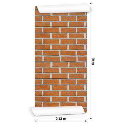 Tapeta Cegła Efekt 3D