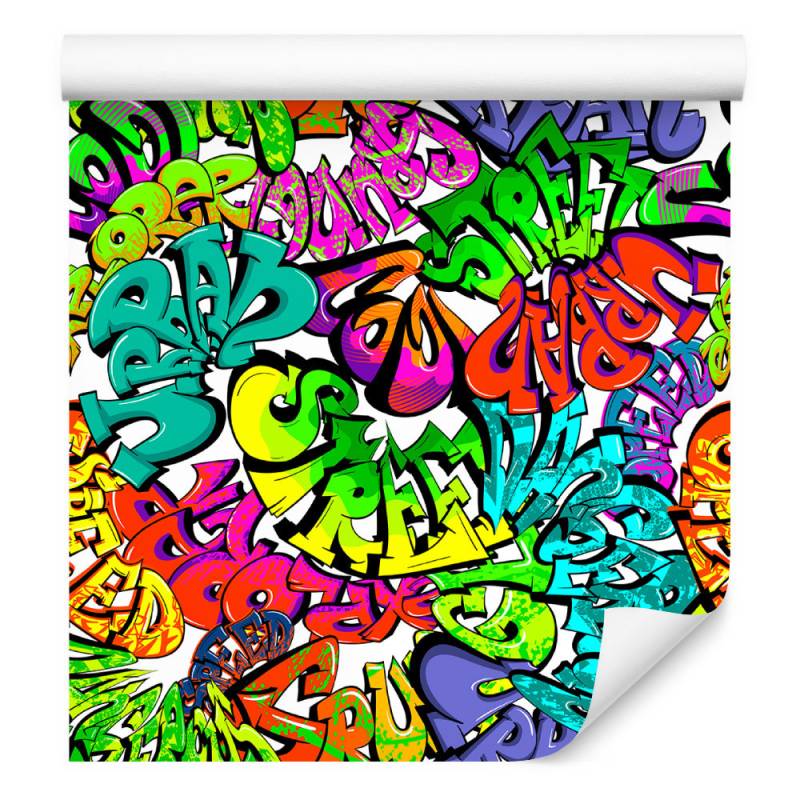 Tapeta Wielobarwne Graffiti