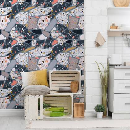 Tapeta Beton Lastryko Stylowy Wzór