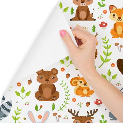 Tapeta Dla Dzieci – Leśni Przyjaciele