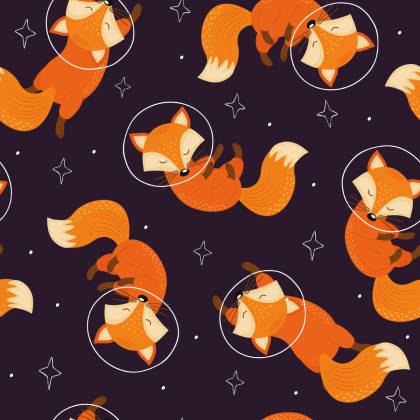 Tapeta Lisy Astronauci
