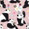 Tapeta Dla Dzieci - Panda I Słodycze