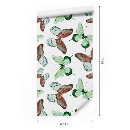 Tapeta Do Kuchni, Motyle, Natura, Przyroda