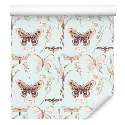 Tapeta Do Jadalni Motyle, Kwiaty, Rośliny, Natura