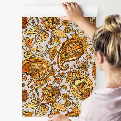 Tapeta Piękny Wzór Paisley