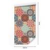 Tapeta Kolorowe Ornamenty W Stylu Retro