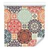 Tapeta Kolorowe Ornamenty W Stylu Retro