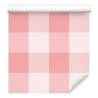 Tapeta Minimalistyczna Krata W Pastelowych Barwach