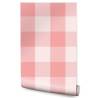 Tapeta Minimalistyczna Krata W Pastelowych Barwach
