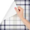 Tapeta Geometryczna W Kratę Do Sypialni Salonu
