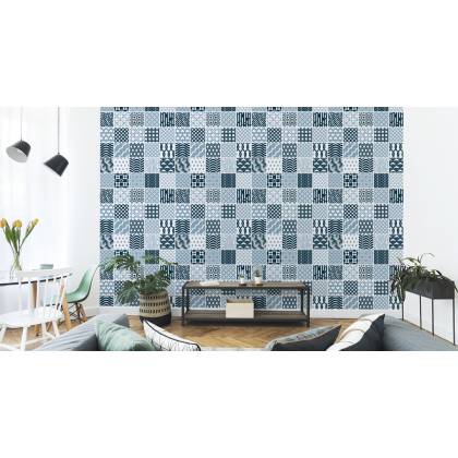 Tapeta Modernistyczna Mozaika Geometryczna