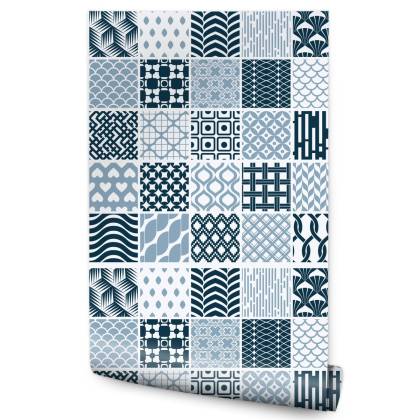 Tapeta Modernistyczna Mozaika Geometryczna