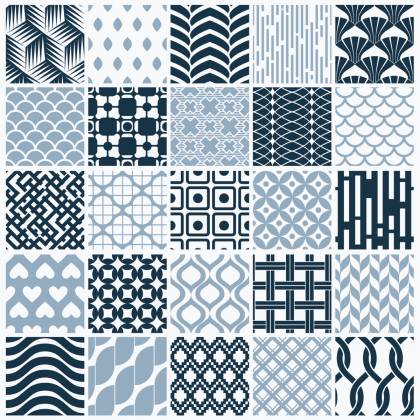 Tapeta Modernistyczna Mozaika Geometryczna