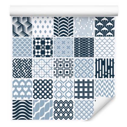 Tapeta Modernistyczna Mozaika Geometryczna