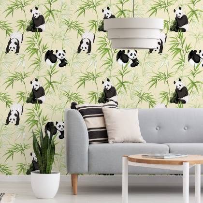Tapeta – Pandy I Rośliny
